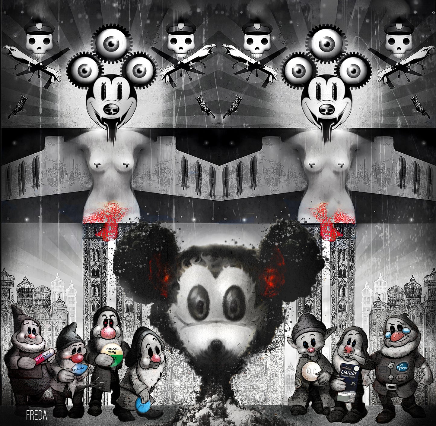 Archival Print: "DIZZney"