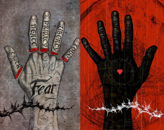 Archival Print: "FEAR"