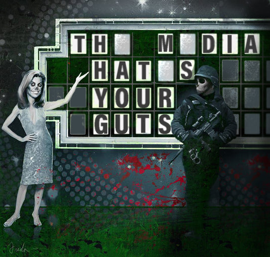 Archival Prints: "The M_DIA HAT_S YOUR GUTS"