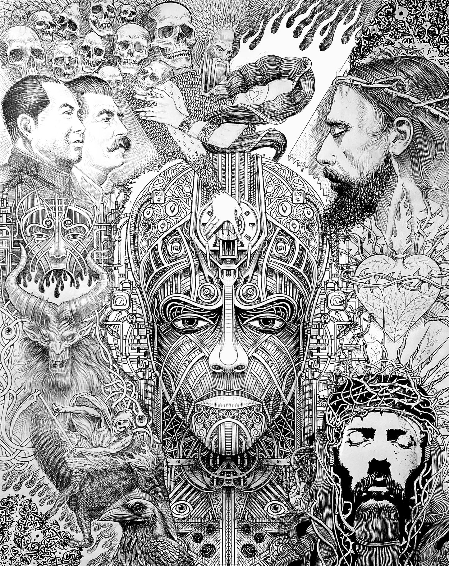 Archival Print: "The Technocrat"